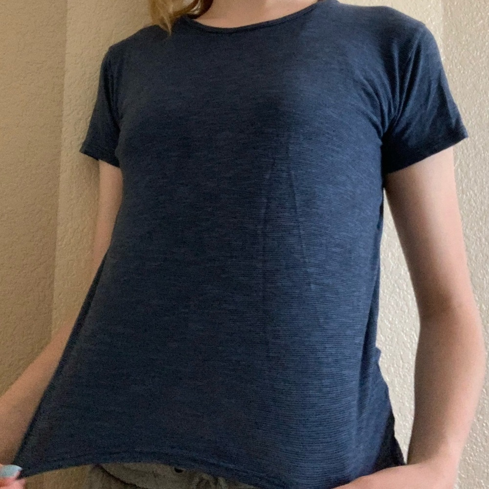 Luluroe blue girls size 10 shirt